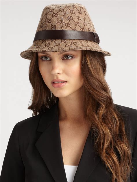 cape gucci femme|gucci fedora hats women's.